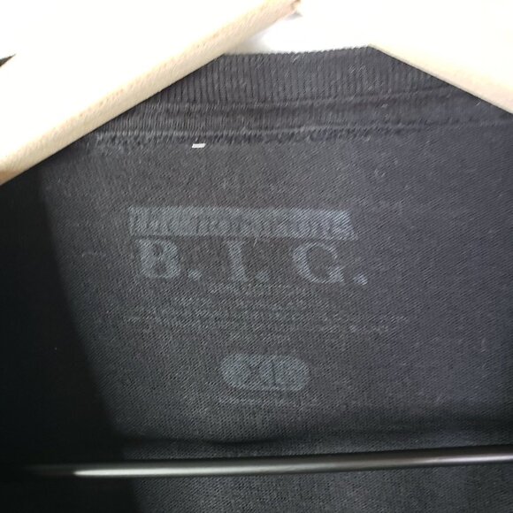 Notorious BIG Graphic Tee XL Black Neon Print Short Sleeve‎ - Picture 3 of 5